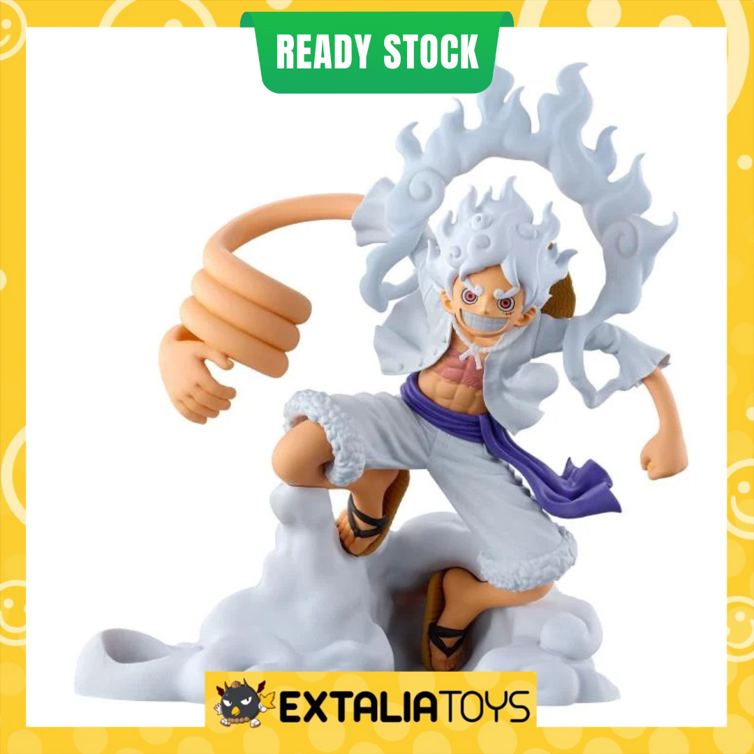 BANPRESTO FIGLIFE VOL. 1 MONKEY.D.LUFFY GEAR 5 - ONE PIECE BANPRESTO FIGLIFE VOL. 1 MONKEY.D.LUFFY GEAR 5 - ONE PIECE